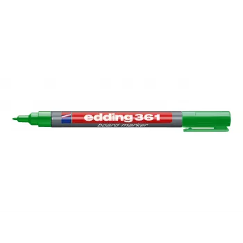 EDDING 361 fix na tabuli zelený - kulatý hrot - stíratelný za sucha - doplňovatelný