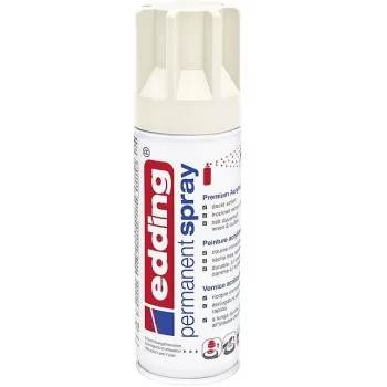 Akrylový sprej EDDING Premium 5200 krémově bílý 200 ml