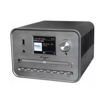 Soundmaster ICD1050SW internetové rádio s WiFi, DAB+, FM, CD, MP3, USB, Bluetooth, APP - stereo, černé