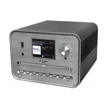Soundmaster ICD1050SW internetové rádio s WiFi, DAB+, FM, CD, MP3, USB, Bluetooth, APP - stereo, černé