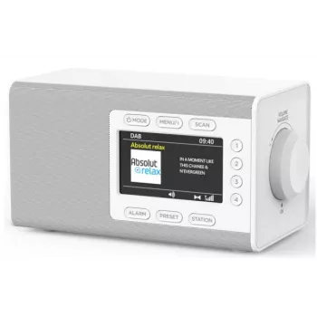 Soundmaster DAB+ rádio s Bluetooth 4,3 inch barevný displej DAB900WE bílé