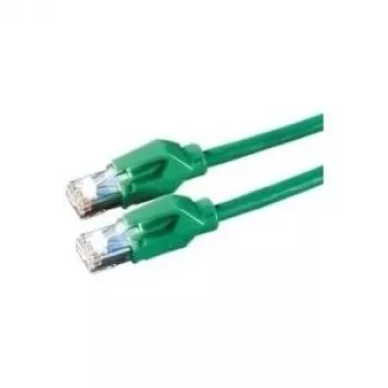 Draka Secomp DRAKA UC400 S27 Cat6 FTP patch kabel, zelený, 2 m