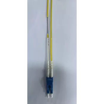 HELOS optický Duplex patch kabel, LC/LC, 9/125 µm, pancéřovaný ocelí, 18 m (51940.18A)