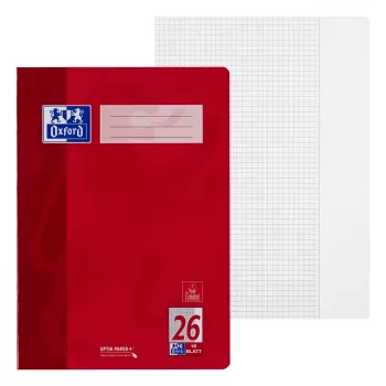ELBA 100050312 psací blok A4 linkovaný červený 16 listů 90 g/m²
