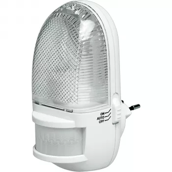 Noční světlo REV s detektorem pohybu, LED, 1,5 W, 100 lm, teplá bílá, PIR senzor, bílé