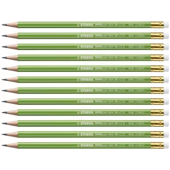 Grafitová tužka STABILO GREENgraph HB 8 mm – 12 ks
