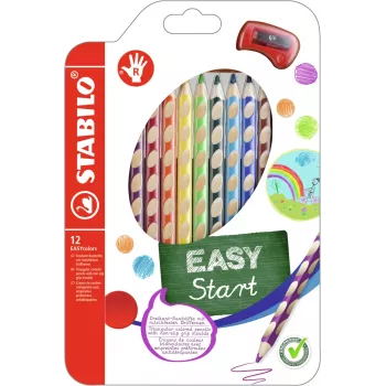 Pastelky STABILO EASYcolors – 12 ks