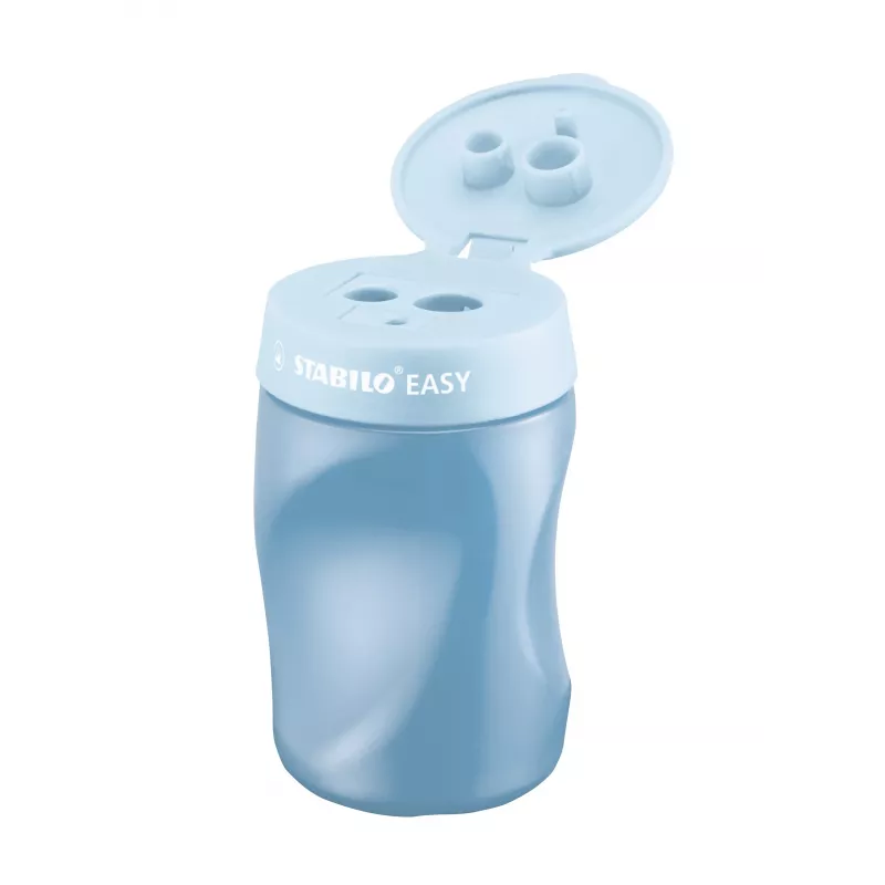 Ořezávátko STABILO Easy – modré – pro praváky