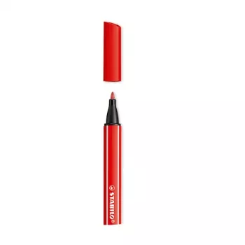 Popisovač STABILO pointMAX, červený, 0,8 mm, Medium, inkoust na vodní bázi, nylonový hrot