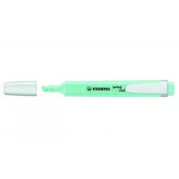 Zvýrazňovač STABILO Swing Cool Pastel, tyrkysový, seříznutý hrot, 1-4 mm, 1 ks