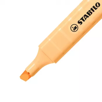 Zvýrazňovač STABILO swing cool Pastel oranžový se seříznutým hrotem 1 mm / 4 mm, 1 ks