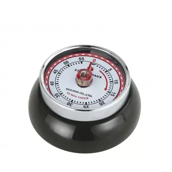 Mechanický kuchyňský časovač Zassenhaus Timer Speed Black 60 minut
