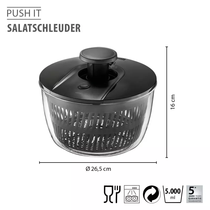 Odtáčeč salátu GEFU PUSH IT