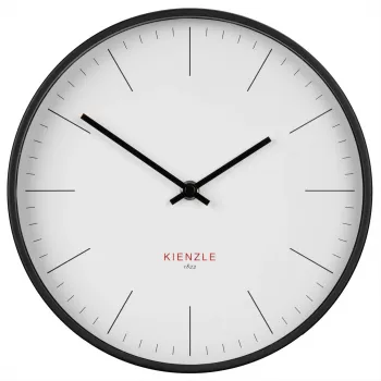 KIENZLE DCF Nástěnné hodiny řízené rádiovým signálem Modern 25 cm bílé (14979)