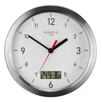 KIENZLE DCF rádiové hodiny koupelna bílé 170mm