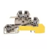 Průchozí svorkovnice Weidmüller, šroubové připojení, 2,5 mm², 24 A, 800 V, béžová, 50 ks