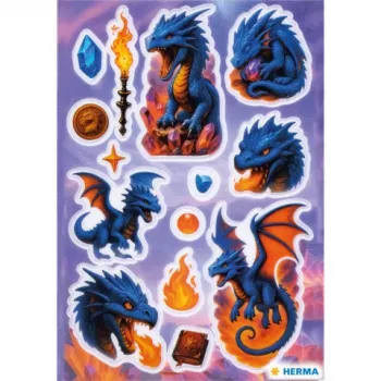 Samolepky HERMA MAGIC Dragon Transpuffy (15795)