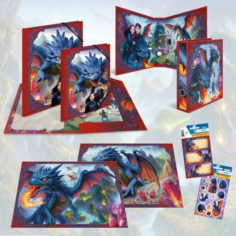 Samolepky HERMA MAGIC Dragon Transpuffy (15795)
