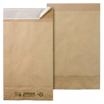 Vereinigte Papierwarenfabriken classic eco zasílací obálka se skladem (cca DIN C4, 5,0 cm sklad), bez okénka, přírodní