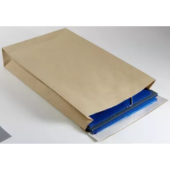 Vereinigte Papierwarenfabriken flexiPAK classic eco skládaná zasílací obálka 26x7x41 cm cca DIN B4 přírodní kraftový papír