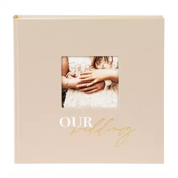 Goldbuch Our Wedding fotoalbum 30x31 cm 60 bílých stran svatba 08038
