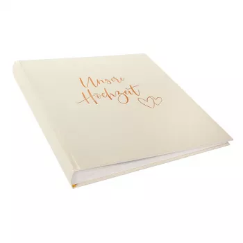 Goldbuch Herzklopfen svatební fotoalbum 30x31 cm 60 bílých stran model 08174