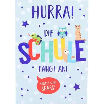 Depesche Congratulations Card School Enrollment DIN B6