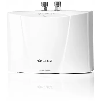 CLAGE MCX 3 elektronický mini průtokový ohřívač vody, 3,5 kW, 230 V, horizontální, bílý
