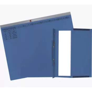 Exacompta 370207B klasická zakládací deska - karton - modrá - 320 g/m² - 265 x 316 mm - A4