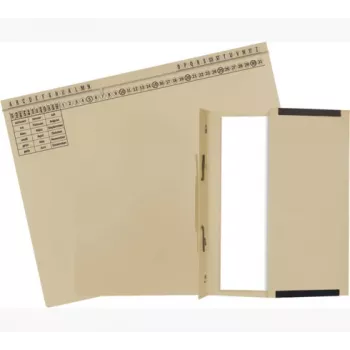 Exacompta 371122B Zakládací desky - karton - 320 g/m² - A4 - modrá - 1 ks