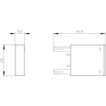 Siemens omezovač přepětí 24-48VAC 24-70VDC 3R
