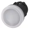 Siemens SIRIUS ACT 3SU1001-6AA60-0AA0 signálka, bílé sklíčko, 24V LED, 22 mm kulatá, šroubová svorka