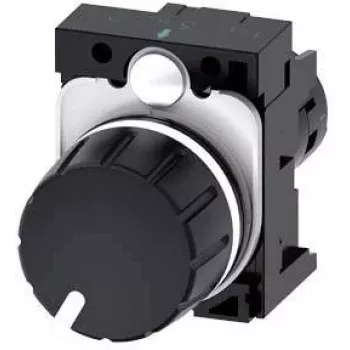 Potenciometr Siemens 3SU1200-2PS10-1AA0 SIRIUS ACT 10 kOhm, 22 mm, černý, šroubová svorka