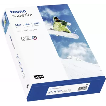 Papyrus Superior Tecno A4 Copy Paper White 160 g/m² 250 Sheets
