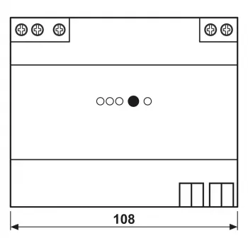 Napájecí zdroj KNX JUNG 1280 mA 21280 REG DIN lišta