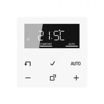 JUNG A1790DWW Display Standard for Room Temperature Controller, Alpine White