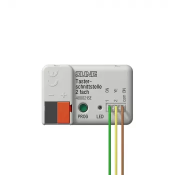 KNX dotykové rozhraní JUNG 2násobné Secure 400021SE