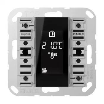 KNX pokojový regulátor JUNG A5292D1ST 2násobný modul