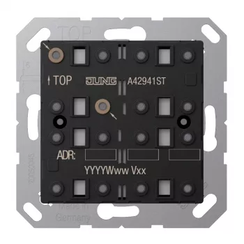 JUNG KNX tlačítkový senzorový modul A 4294 1ST, 4násobný, F40, Secure, série AS/A