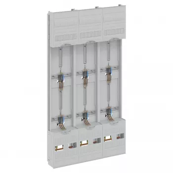 Striebel & John Pre-wired Meter Panel 9RE 6ZDF39C6, 6 Meters