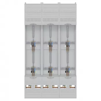 Striebel & John Pre-wired Meter Panel 9RE 6ZDF39C6, 6 Meters