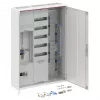 Striebel & John DA37CD Kompletní rozvaděč, nástěnný, IP44, 1 pozice elektroměru, 7 rozvodných polí, bílý