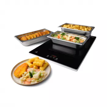 Steba WP 230 Warming Plate 230W Silver/Black