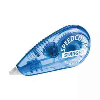 Korekční roller Stanger Speedcover – modrá průhledná – 12 m – 5 mm – 12 ks