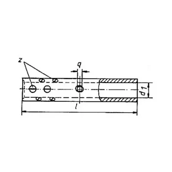 KLAUKE Tubular Screw Connector 16 mm² 553R