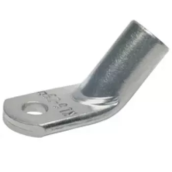 Klauke 49R1245 trubkový kabelový okroužek, 120 mm², pocínovaná měď, 45° zahnutý, otvor pro šroub M12