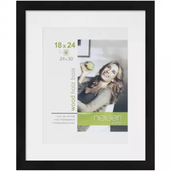 NIELSEN DESIGN Apollon černý 24x30 dřevěný rám na fotografie 8988006