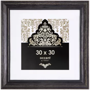 NIELSEN DESIGN Accent Vintage 30x30 dřevěný rám na fotografie černý