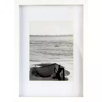 NIELSEN DESIGN Nielsen Aura bílý 21x29,7 dřevěný rám na fotografie s paspartou 1121001