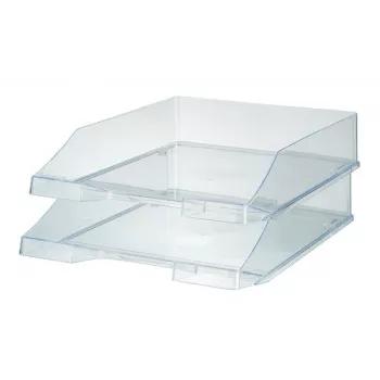 Přihrádka na dopisy HAN C4 - plast - transparentní - 255 x 348 x 65 mm